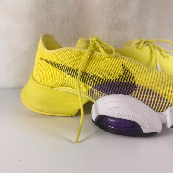 Nike Air Zoom SuperRep 2 Mens Sneakers Size 8.5 Yellow - Picture 3 of 8